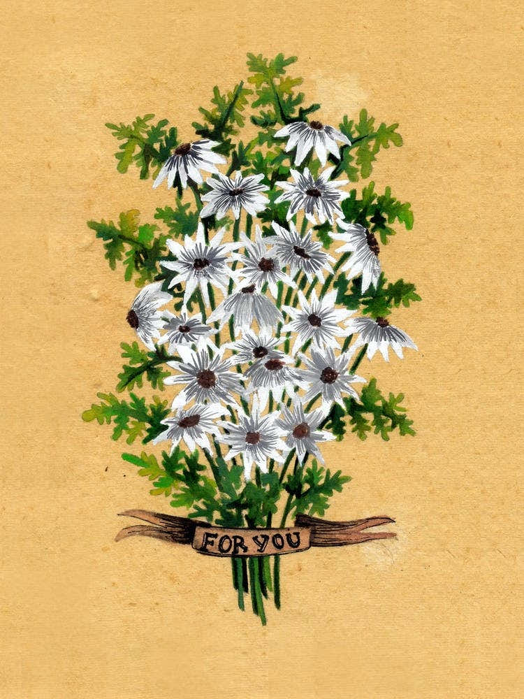 White Floral Bouquet 1