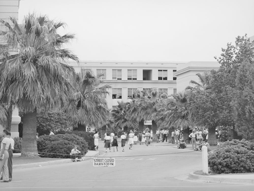 High School In Phoenix, Arizona By Russell Lee