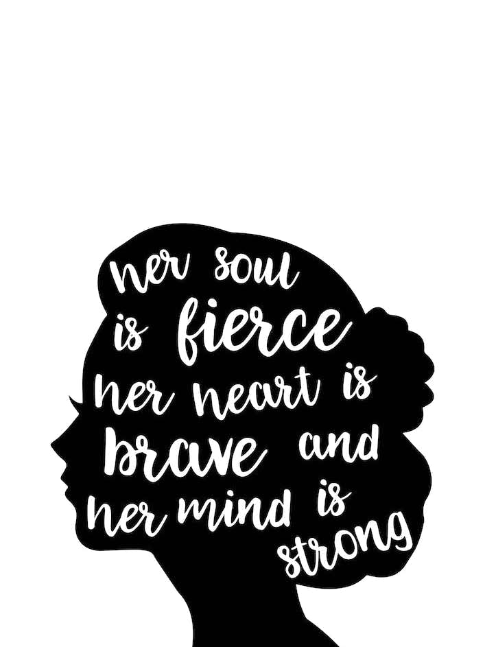 Her Soul Is Fierce White