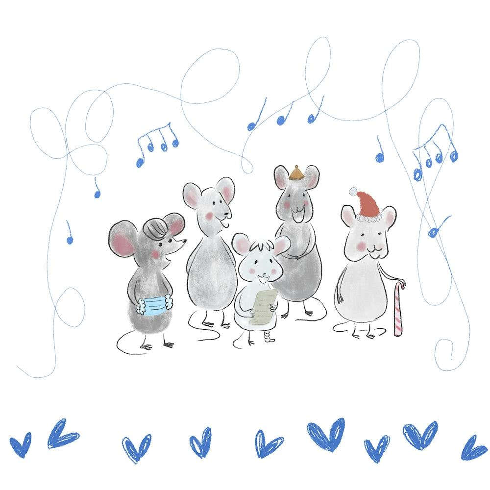 Mice Carol Singers