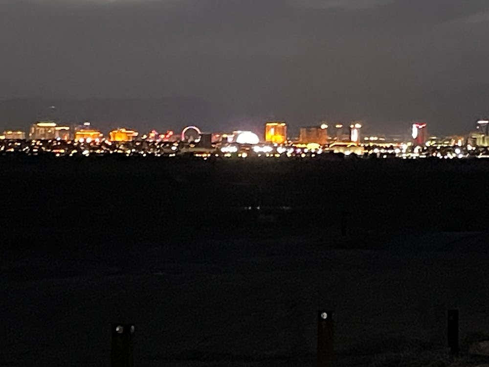 Night skyline Las Vegas, Nevada