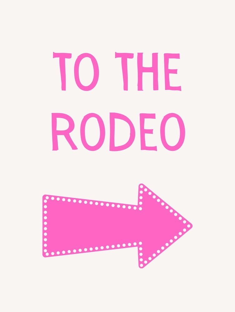 To The Rodeo Pink