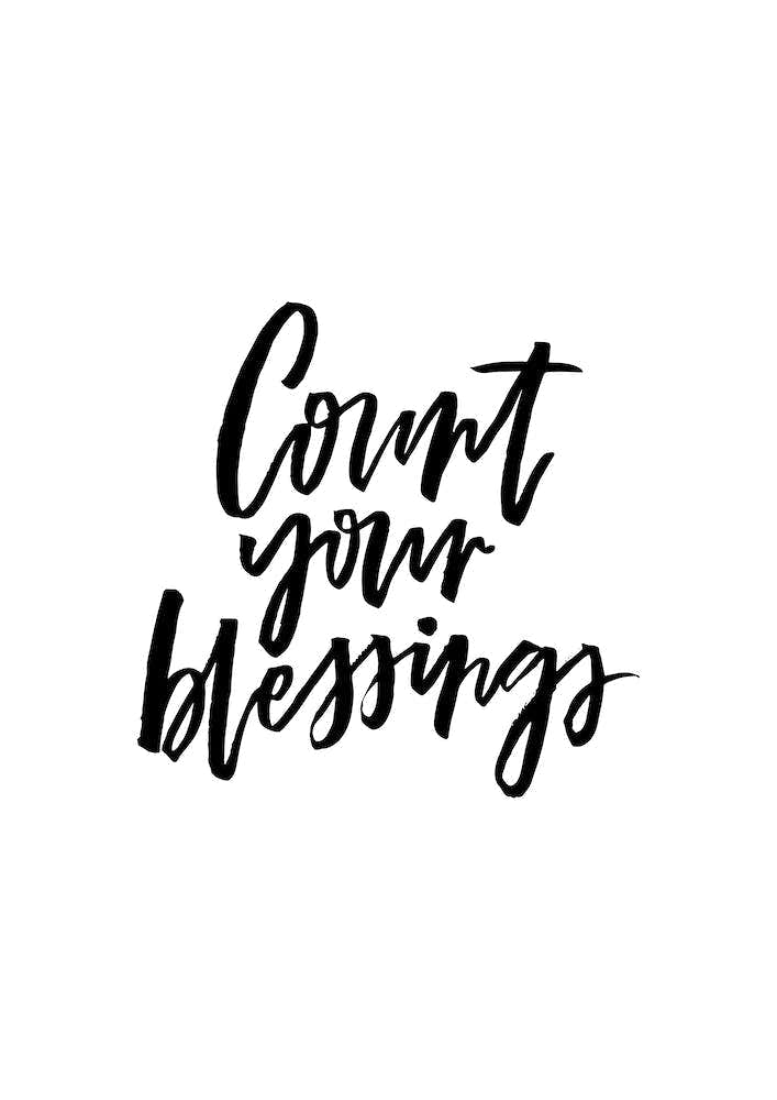 Count Your Blessings