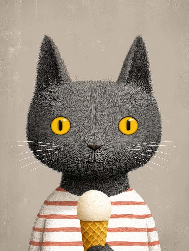 Ice Cream Cat 9