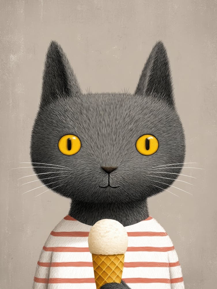 Ice Cream Cat 9