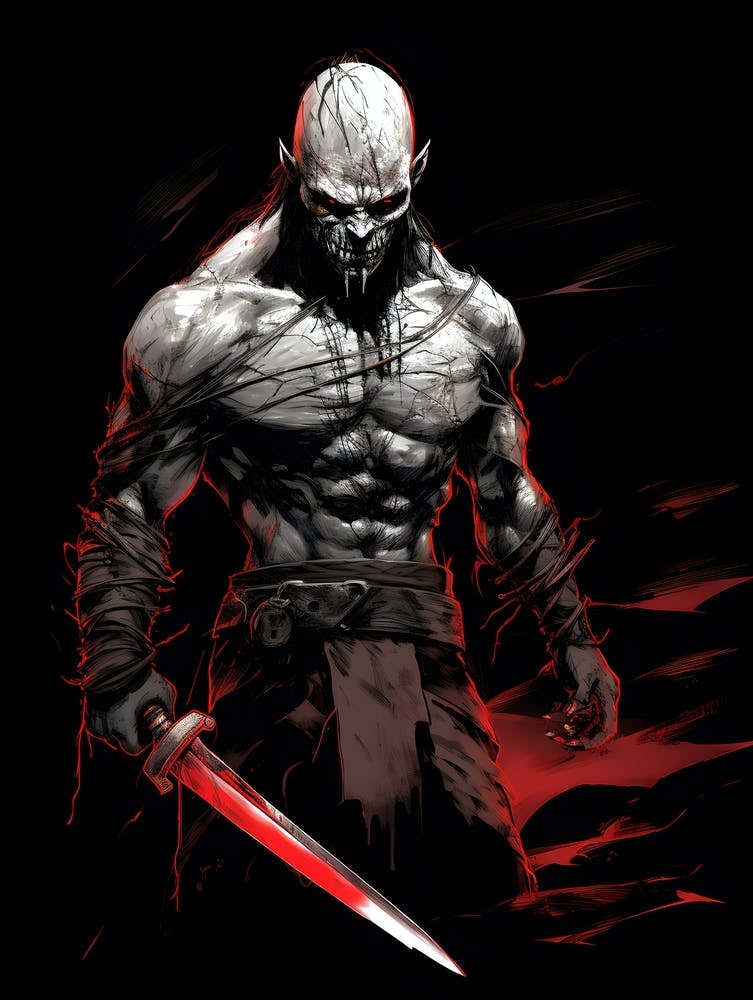 Warcraft Orc - Battle pose