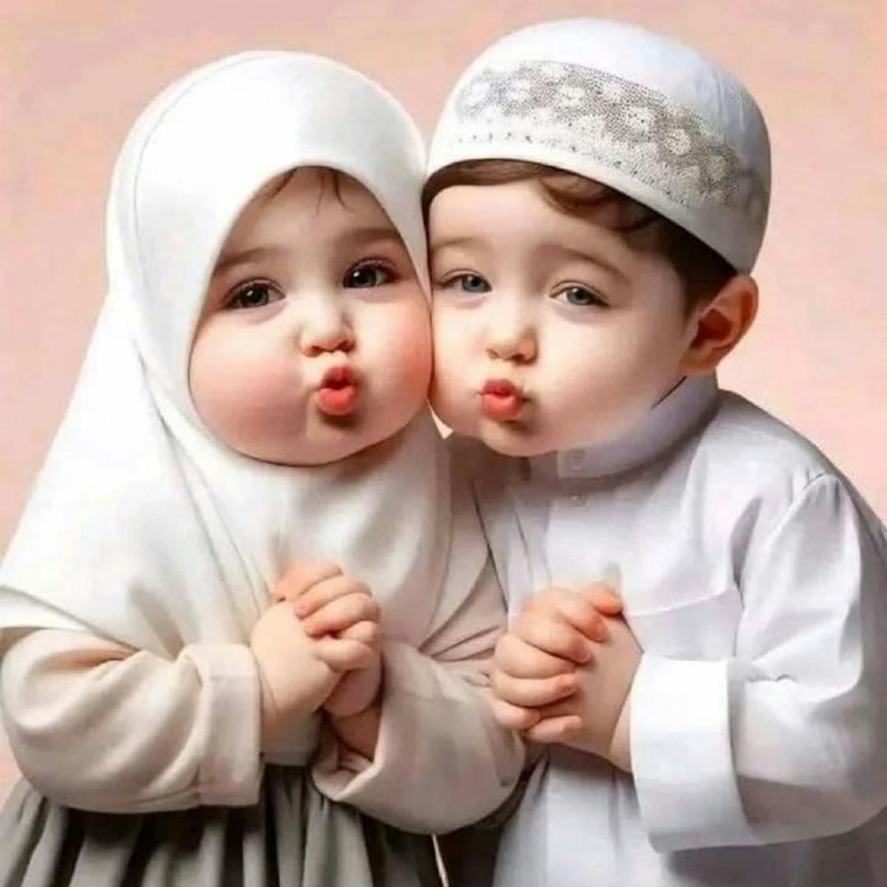 Cute Muslim Kids