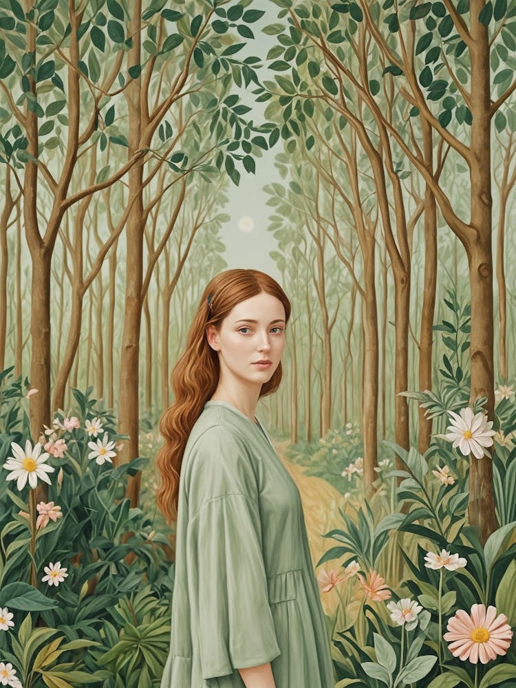 Leanne In The Forest
