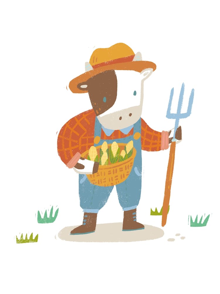 Farmer Cow