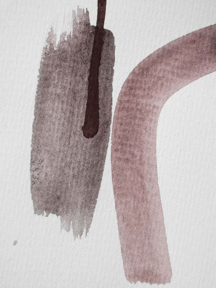 Aquarelle Meets Pencil Nude And Earth