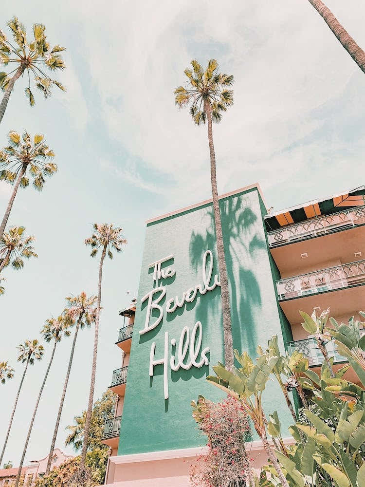 Beverly Hills Hotel Scenery