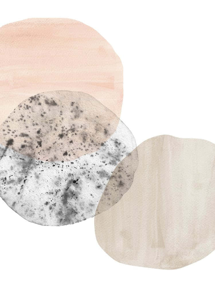 Abstract pastel waterolor