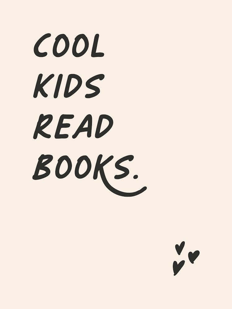 Cool Kids Read Books - Kids