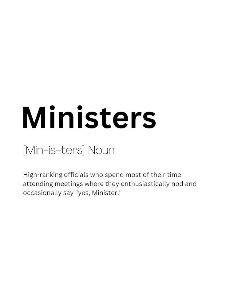 Ministers Definition Meaning 1
