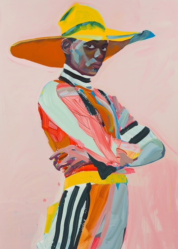 Painting Of A Cowboy 10