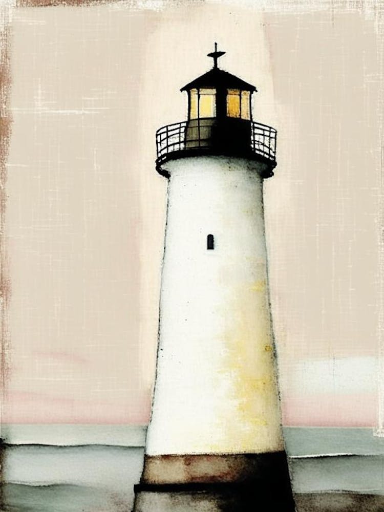 Lighthouse Symbol 1, Abstract Painting