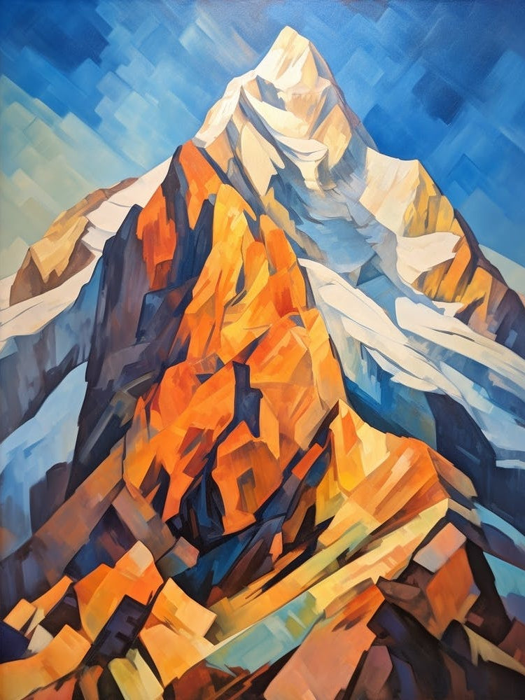 Grand Teton Usa 2 Mountain Painting