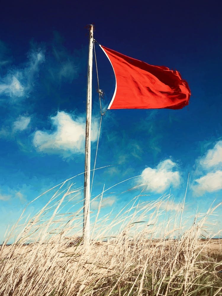 Red Warning Flag