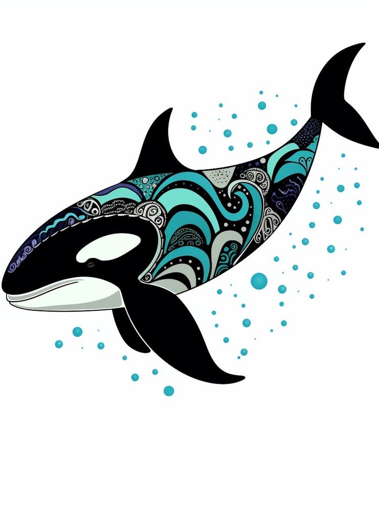 Orca Whale Pattern 5