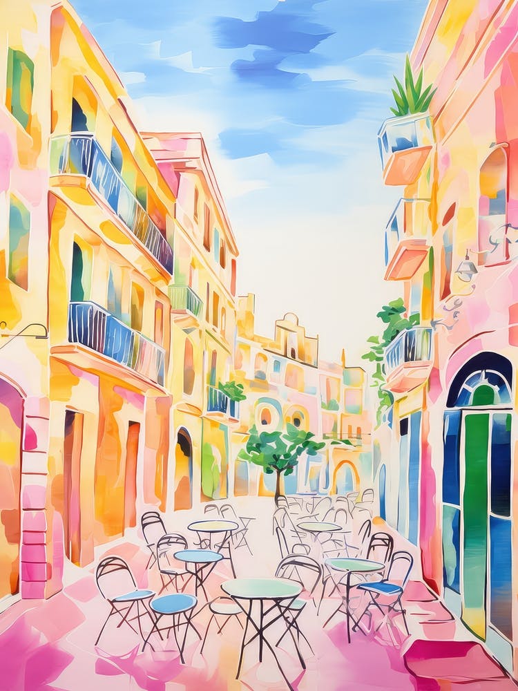 Siracusa, Italy Colourful View 1