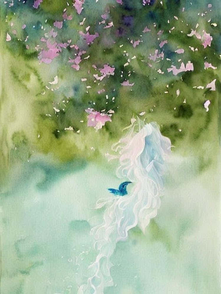 Sea Angel Storybook Watercolour