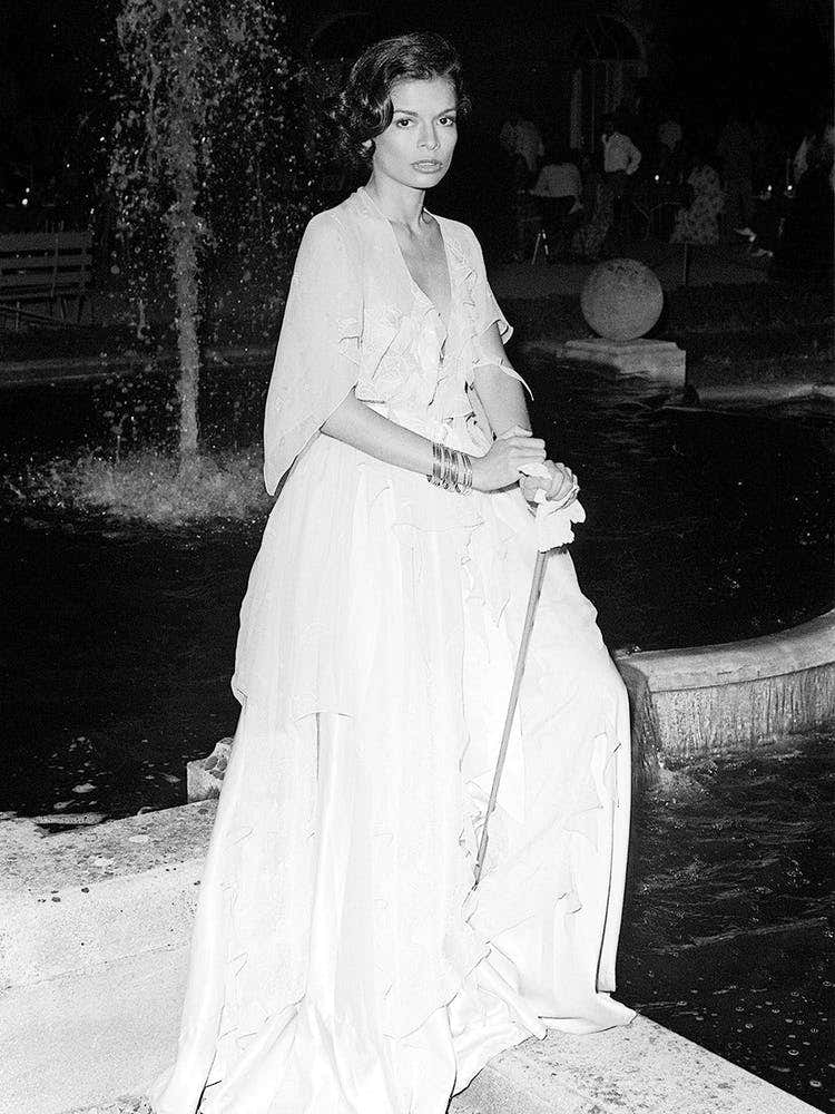 Bianca Jagger At A Rolling Stones Party, 1973