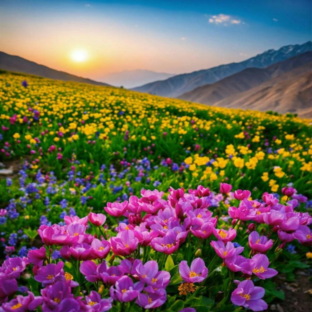 Flowers In The Mountains 1