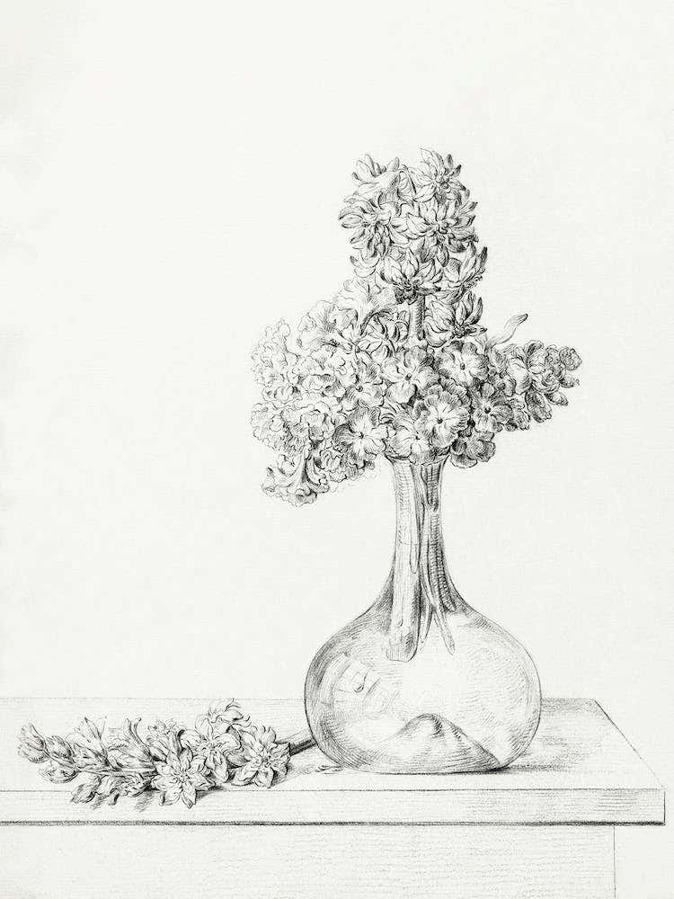 Flowers In A Vase, Jean Bernard