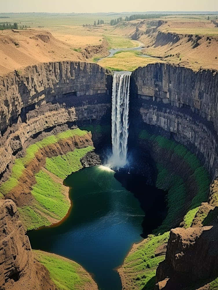 Palouse Falls State Park Retro Park 10