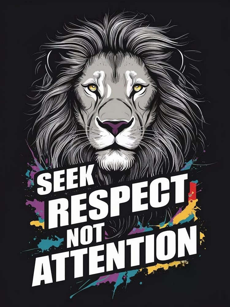 Seek Respect Not Attention