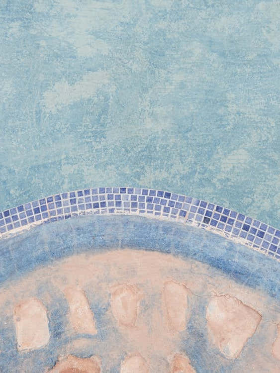 Blue Tiles Pool In Morocco - 1