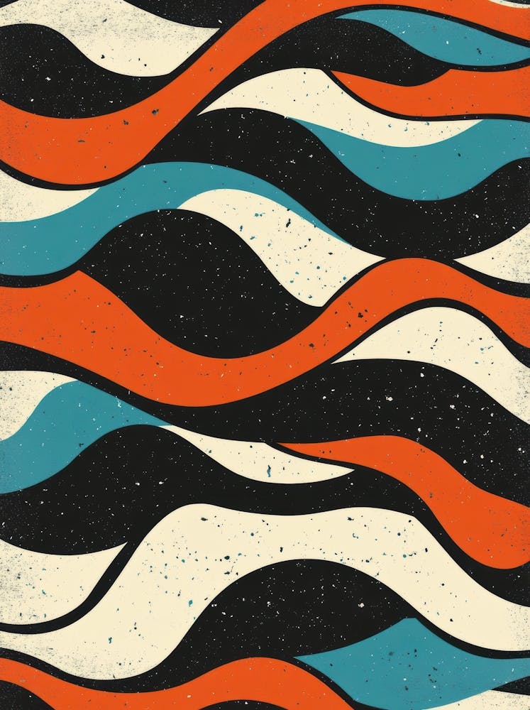 Abstract Wave Pattern 34