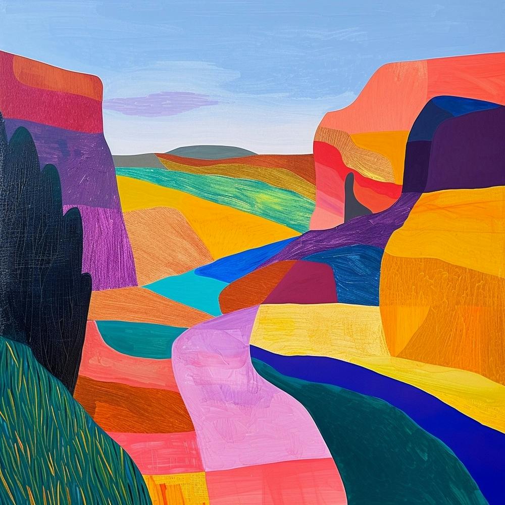 Abstract Travel Collection Paraguay 1