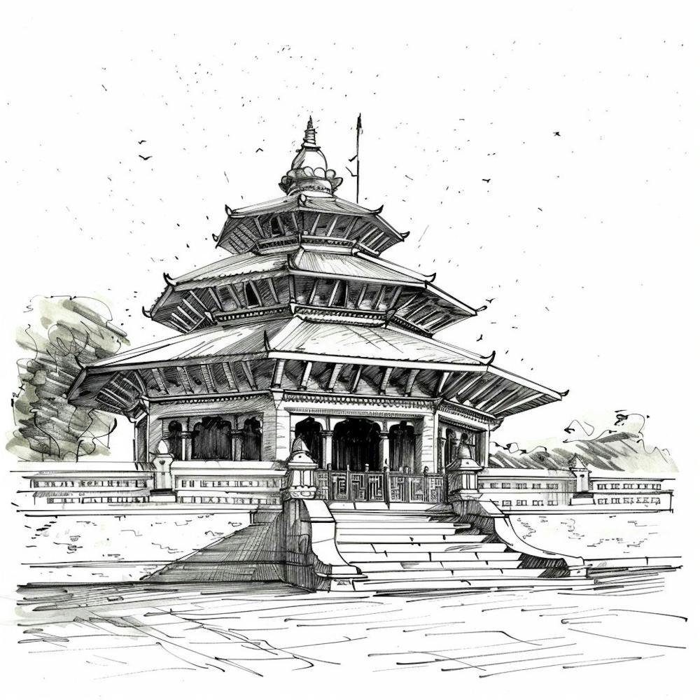 Nepal Pagoda
