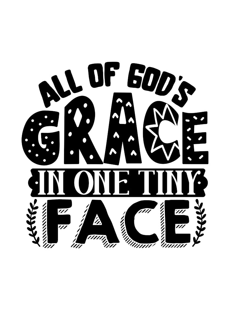 All Of God's Grace In One Tiny Face