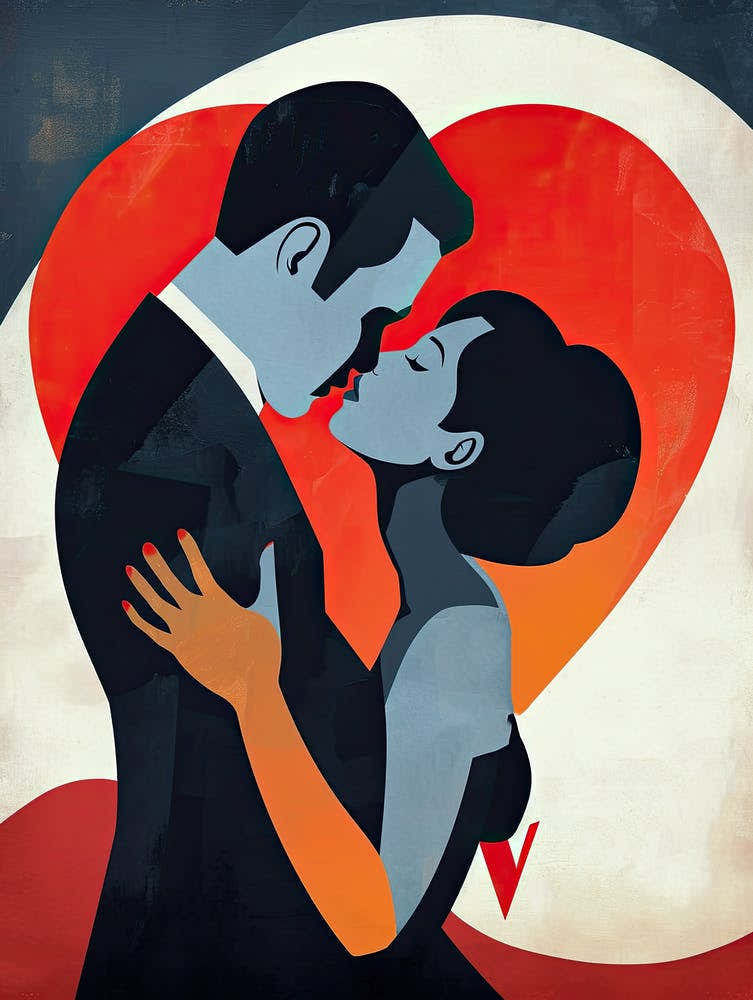 Romantic Couple 3, Valentine's Day