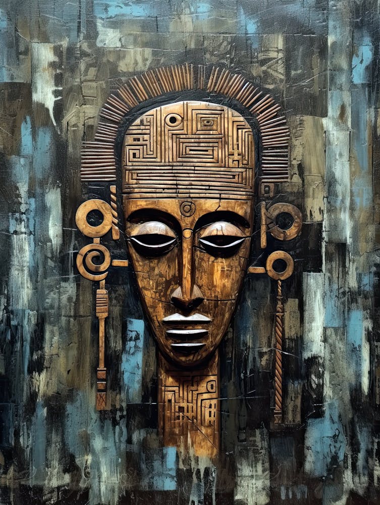 Gogo Glimpses - African Masks Series