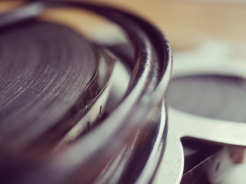 Close Up Of Film Reels