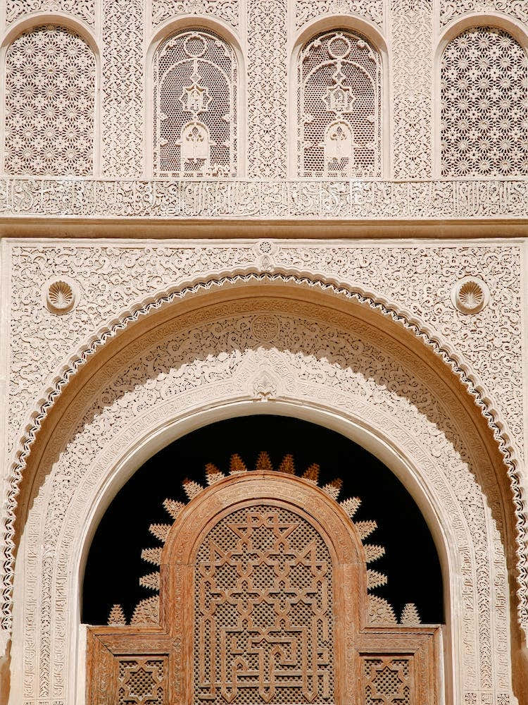 Doorway Of A Building In Morocco