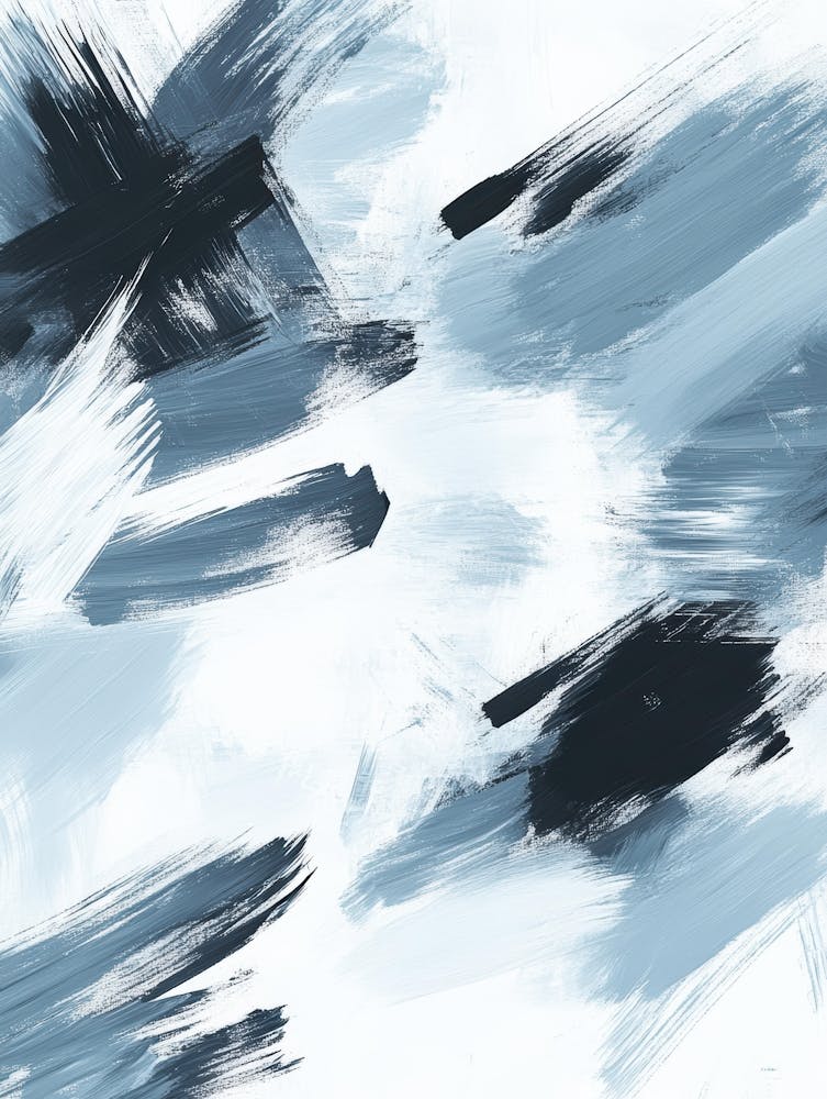 Abstract Brush Strokes 54