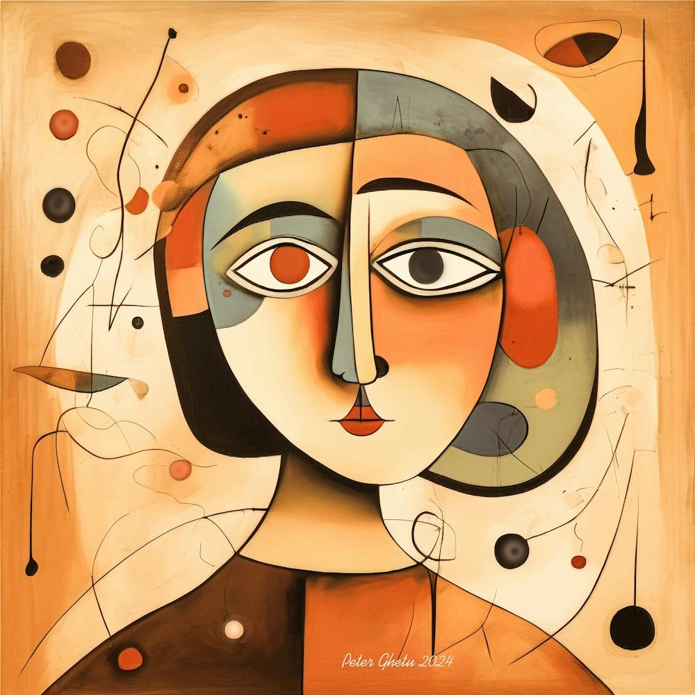 Portret Of A Women by Peter Ghetu 2024