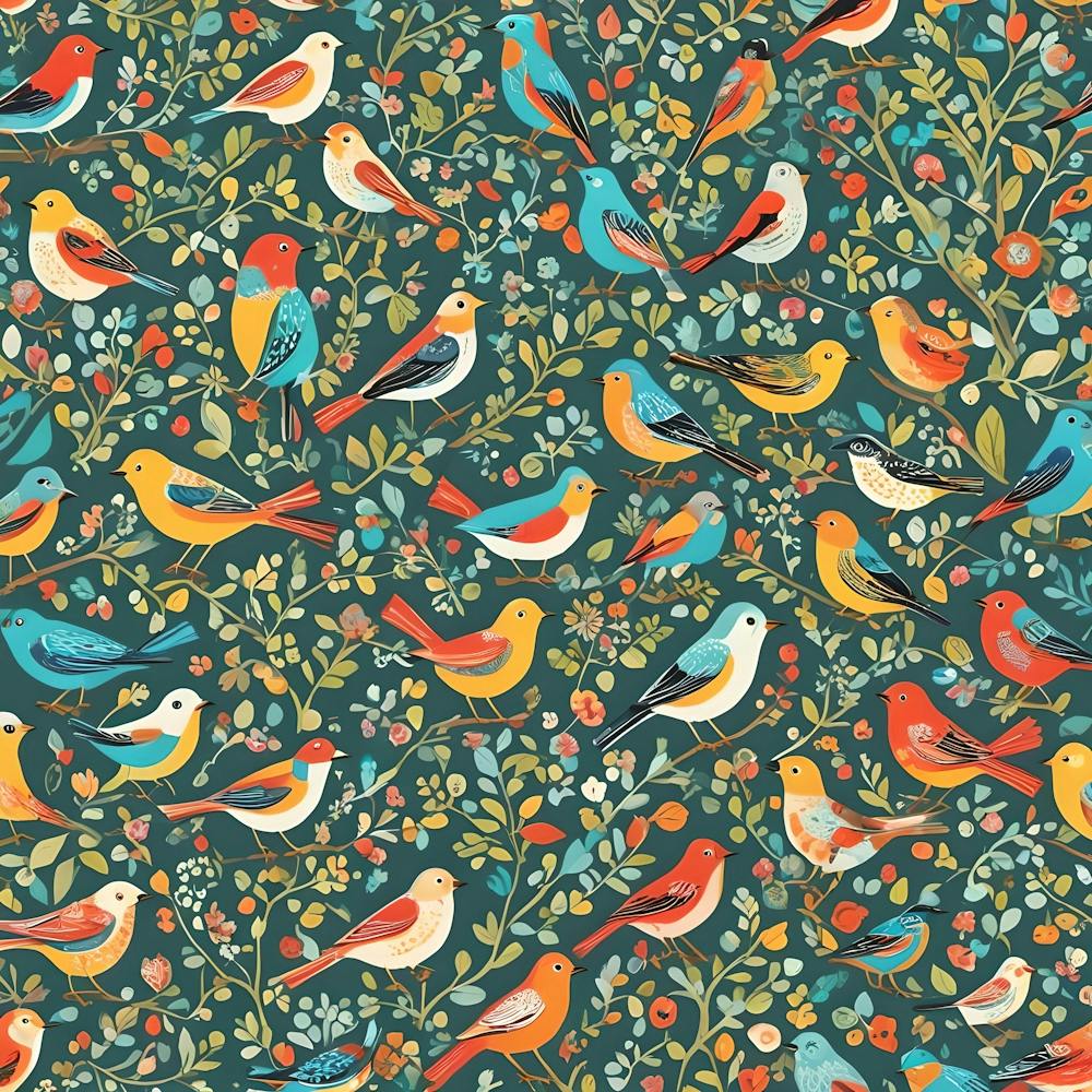 Birds On A Branch