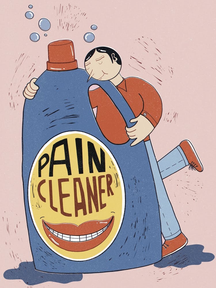 Pain cleaner