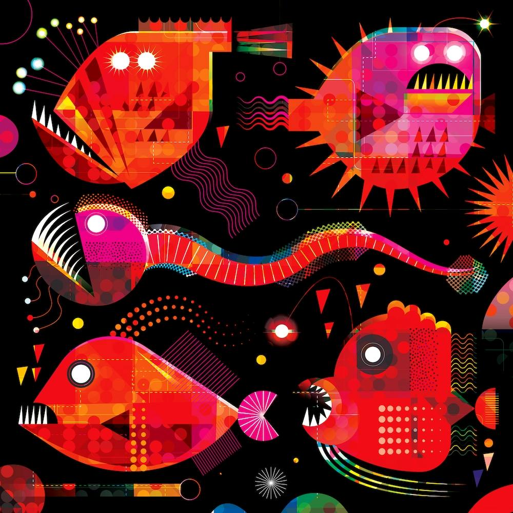 Abyssal Fish 2 Square