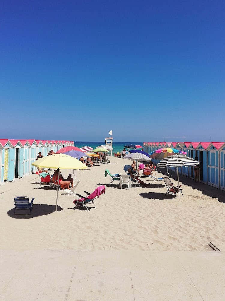 Beach in Sicily Italy
