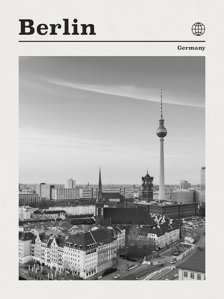 Berline Germany Black And White