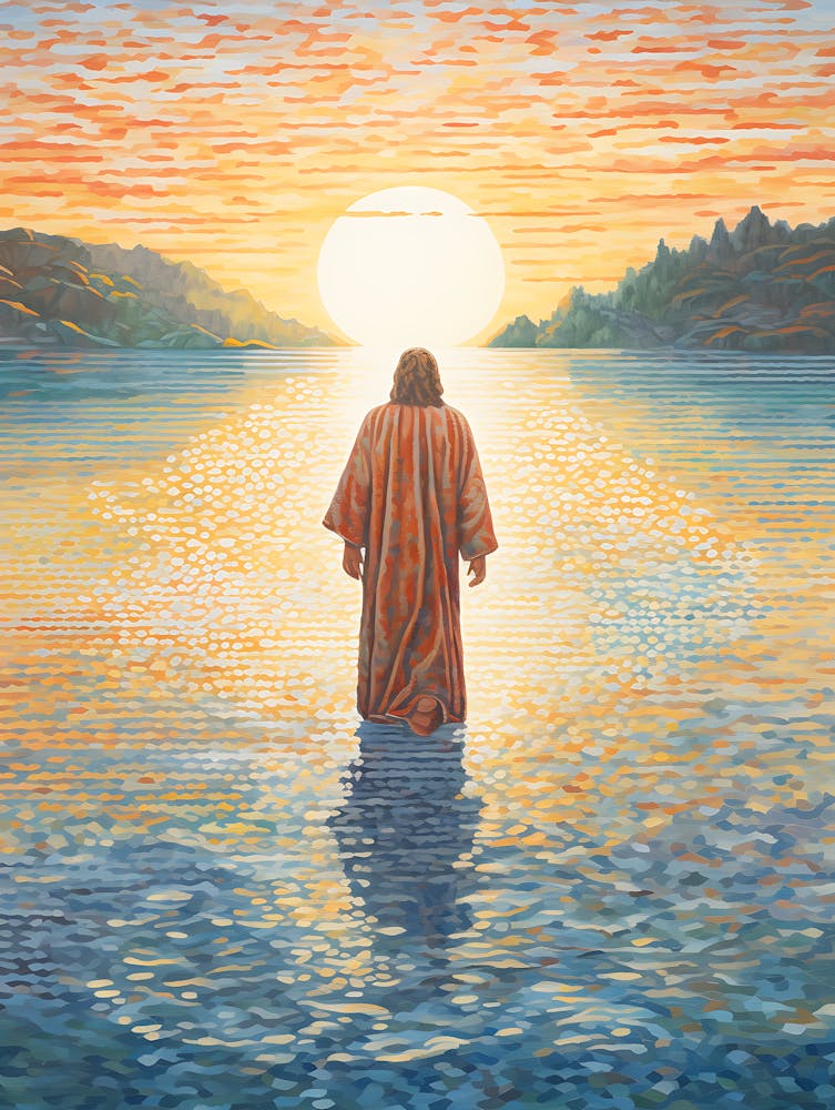 Jesus In The Water