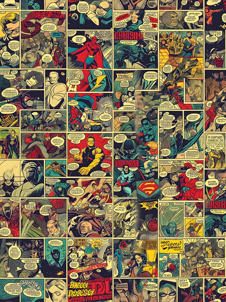Comic Book Wall Art