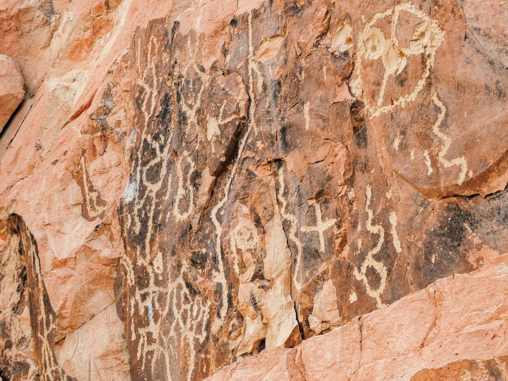Desert Rock Drawing