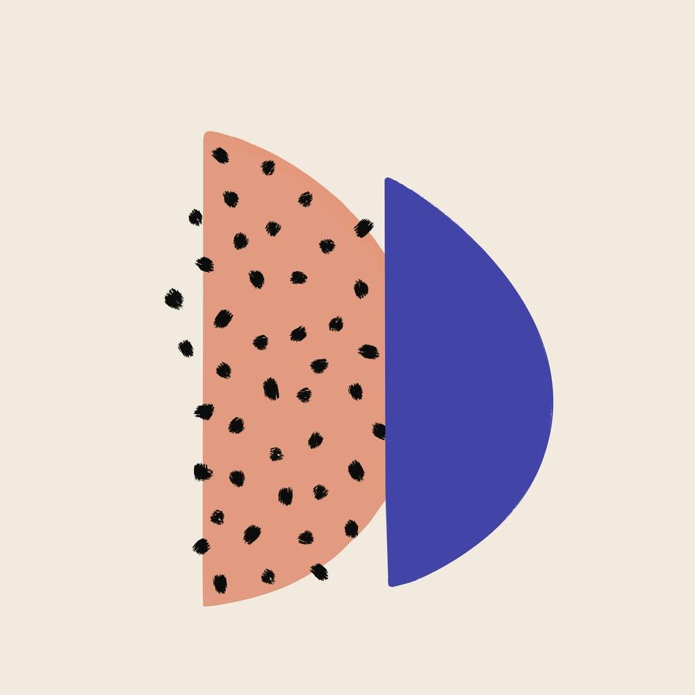 Half Moons Patchwork Square